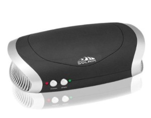 Solair Room, Car and Desktop Portable 5 Stage Air Purifier with Home and Car Adapters