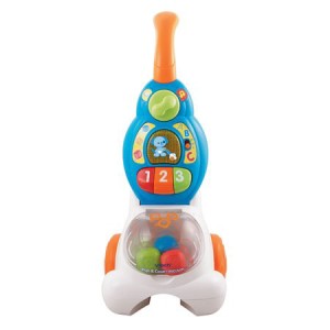 VTech Pop and Count Vacuum Push Toy