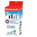 Honeywell True HEPA Air Purifier Replacement Filter 2 Pack, HRF-H2 Filter (H)